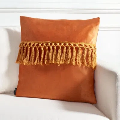 Safavieh Anaster Throw Pillow In Brown