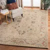 Safavieh Anatolia Hand Made Area Rug, Natural / Soft Turquoise Traditional Style Non-shedding In Neutral