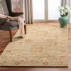 Safavieh Anatolia Hand Made Area Rug, Sage / Sage Traditional Style Non-shedding In Neutral
