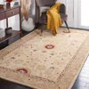 Safavieh Anatolia Hand Made Area Rug, Sand / Walnut Traditional Style Non-shedding