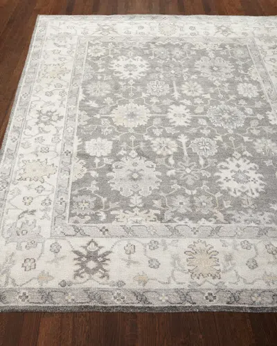 Safavieh Andrea Hand-knotted Rug, 9' X 12' In Charcoal
