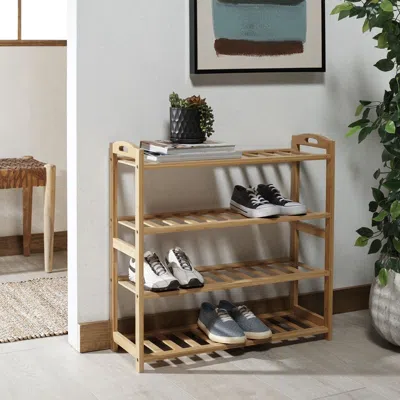 Safavieh Angford 4 Tier Shelf In Neutral