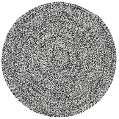 Safavieh Annice Bordered Round Rug In Black