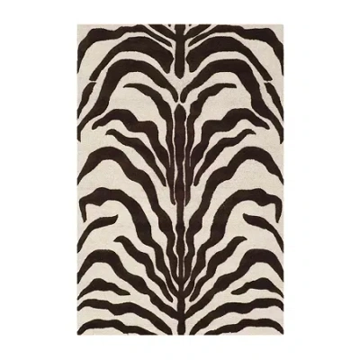 Safavieh Annie Animal Hand-tufted Wool Rug In Brown