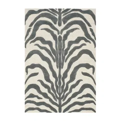 Safavieh Annie Animal Hand-tufted Wool Rug In Gray