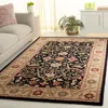 Safavieh Antiquity Hand Made Area Rug, Black Traditional Style Non-shedding In Multi