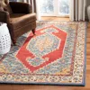 Safavieh Antiquity Hand Made Area Rug, Blue / Red Traditional Style Non-shedding In Multi