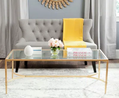 SAFAVIEH ANTWAN COFFEE TABLE
