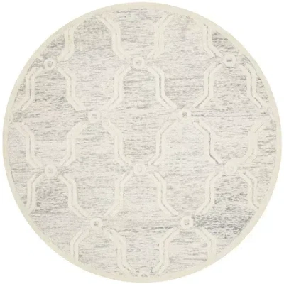 Safavieh Aodhagan Geometric Hand-tufted Wool Rug In Gray