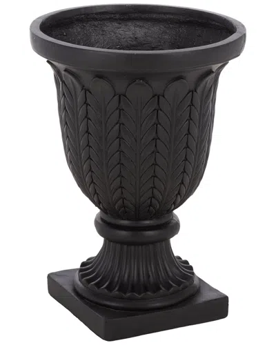 Safavieh Apollo Planter Pot In Black