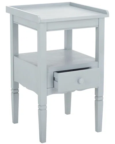 Safavieh Araminta 1-drawer Accent Table In Blue