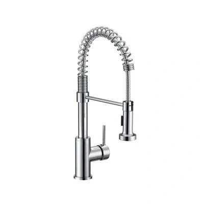 Safavieh Arcadia Pull Down Single Handle Kitchen Faucet In Chrome