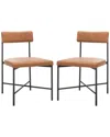 Safavieh Archer Dining Chair In Brown