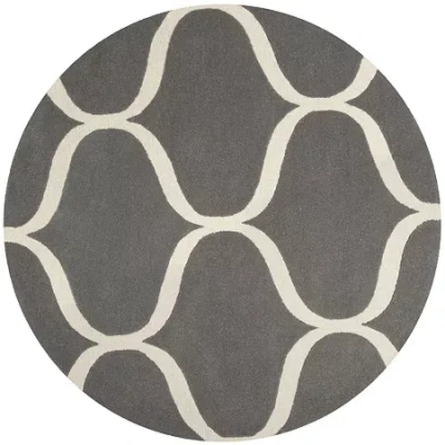 Safavieh Archibald Geometric Hand-tufted Wool Rug In Gray