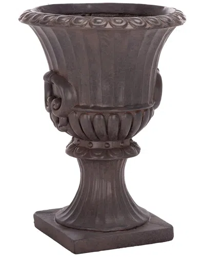 Safavieh Arden Planter Pot In Brown