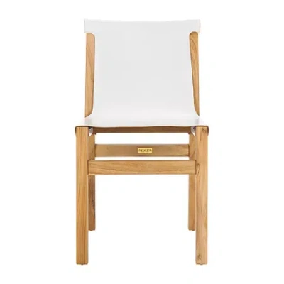 Safavieh Arian Wood Dining Chair In White