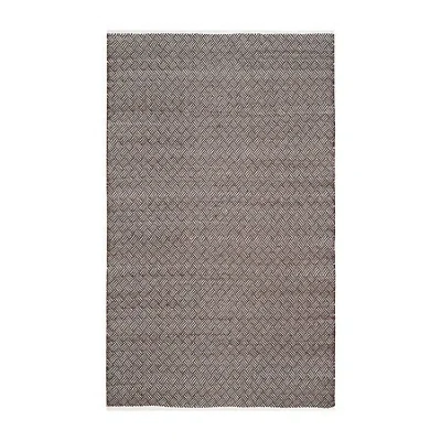 Safavieh Arianne Geometric Cotton Rug In Brown