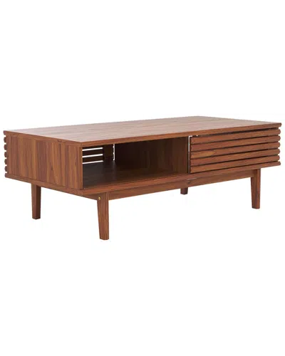 Safavieh Aricia 2-door Coffee Table In Brown