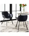 Safavieh Arlo Set Of 2 Mid-century Dining Chairs