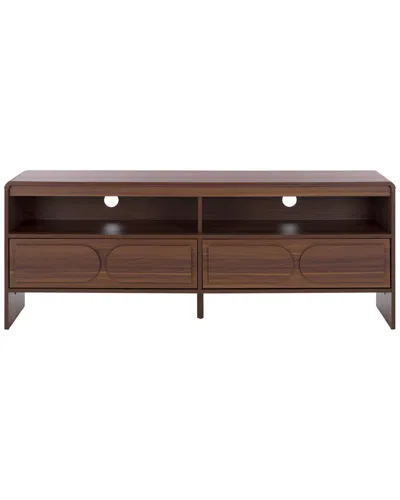 SAFAVIEH SAFAVIEH ARSENIO 2-DRAWER 2-SHELF MEDIA STAND