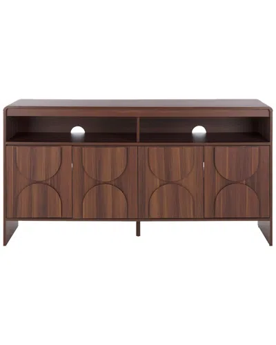 Safavieh Arsenio 4-door 2-shelf Sideboard In Brown