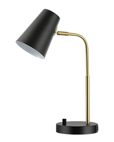 Safavieh Arynn 19in Table Lamp With Usb In Black