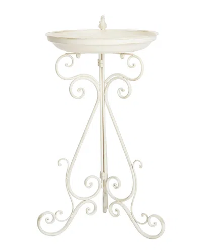 Safavieh Ashlan Bird Bath In White
