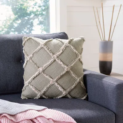 Safavieh Ashlin Pillow In Gray