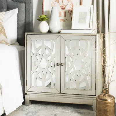Safavieh Ashlynn 2 Door Chest In White