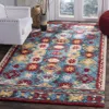 Safavieh Aspen Hand Made Area Rug, Blue / Red Traditional Style Non-shedding In Multi