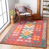 Safavieh Aspen Hand Made Area Rug, Brown / Red Bohemian Style Non-shedding In Multi