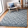 Safavieh Aspen Hand Made Area Rug, Grey / Blue Bohemian Style Non-shedding In Blue