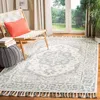 Safavieh Aspen Hand Made Area Rug, Grey / Light Grey Traditional Style Non-shedding In Gray