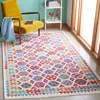 Safavieh Aspen Hand Made Area Rug, Ivory / Red Bohemian Style Non-shedding In Multi