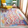 Safavieh Aspen Hand Made Area Rug, Ivory / Red Bohemian Style Non-shedding In Multi