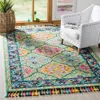 Safavieh Aspen Hand Made Area Rug, Light Green / Black Bohemian Style Non-shedding In Multi
