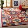 Safavieh Aspen Hand Made Area Rug, Red / Blue Bohemian Style Non-shedding In Multi