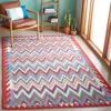 Safavieh Aspen Hand Made Area Rug, Red / Ivory Bohemian Style Non-shedding In Multi