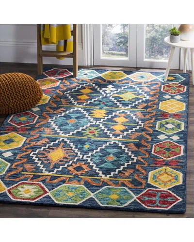 Safavieh Aspen Hand-tufted Rug In Blue