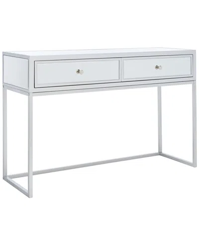 SAFAVIEH SAFAVIEH ASTER 2 DRAWER MIRRORED DESK