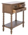 Safavieh Athena 3 Drawer Console Table In Brown