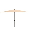 Safavieh Athens 6.5x10 Rect Umbrella In Beige