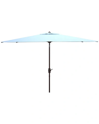 Safavieh Athens 6.5x10 Rect Umbrella In Blue