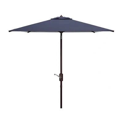 Safavieh Athens Collection Patio Umbrella In Blue