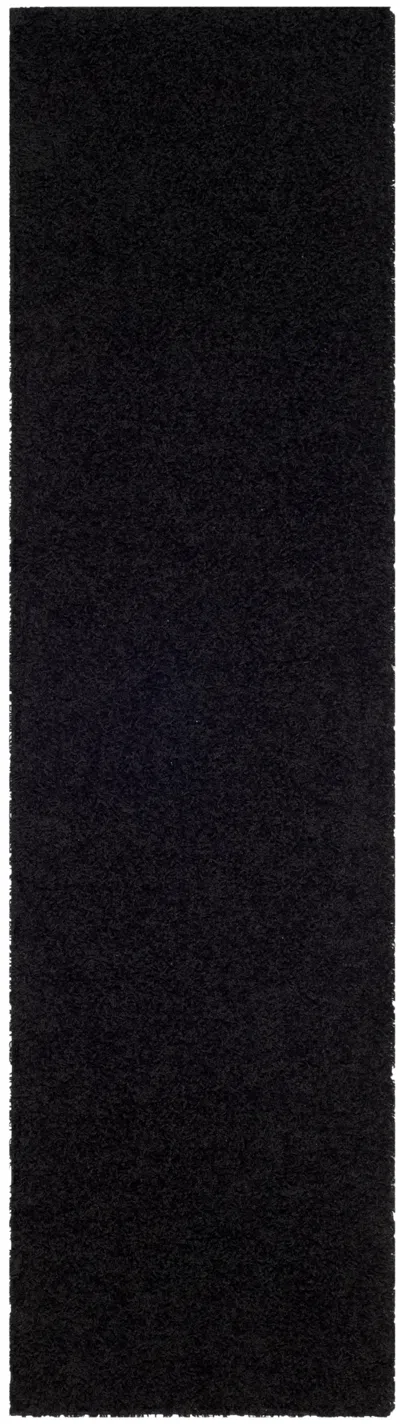 Safavieh Athens Shag Collection Rug In Black