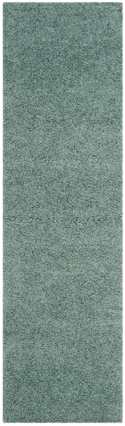 Safavieh Athens Shag Collection Rug In Green
