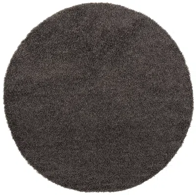 Safavieh Athens Shag Collection Rug In Black