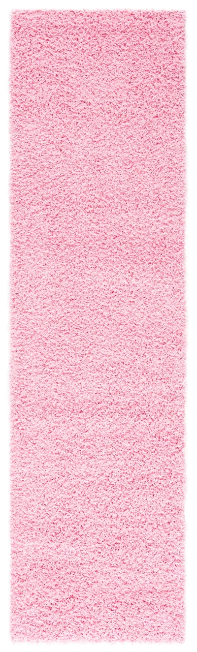 Safavieh Athens Shag Collection Rug In Pink