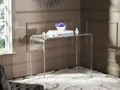 Safavieh Atka Acrylic Console Table In White