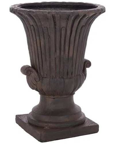 Safavieh Atlas Planter Pot In Brown